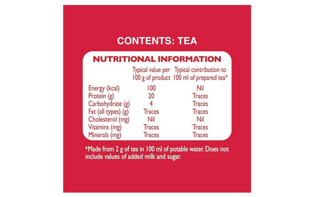 Brooke Bond Red Label Tea   Box  500 grams